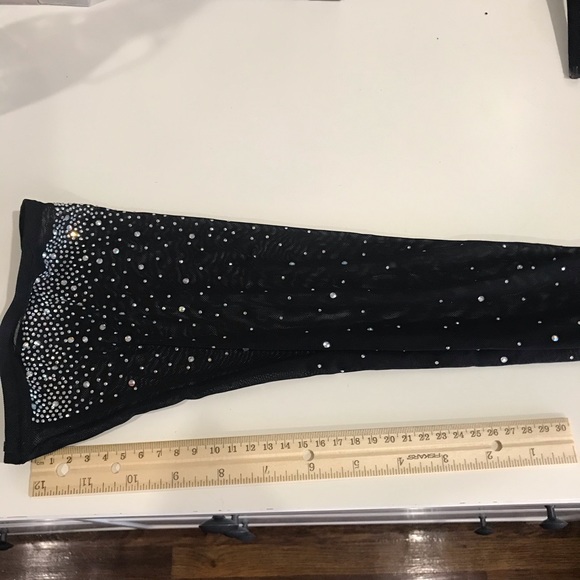 BLACK Sexy Sock Heels - Picture 4 of 9